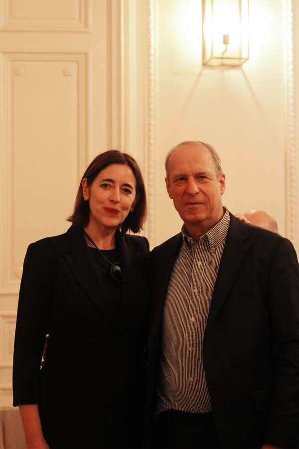Portrait de deux membres du Cercle Ysée lors d’une soirée